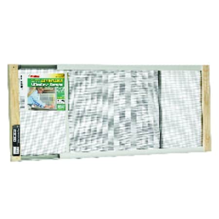 Comfort Zone Frost King WB Marvin 21 37 in. W in. Steel Adjustable Window Screen AWS1037